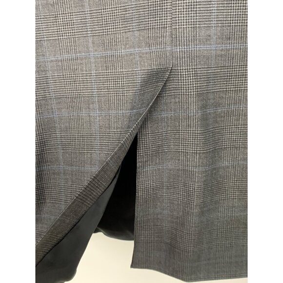 NWT Jos A Bank Travelers Gordon Black Plaid Wool Suit 42R / 37 RY10371 $695 - Picture 7 of 16